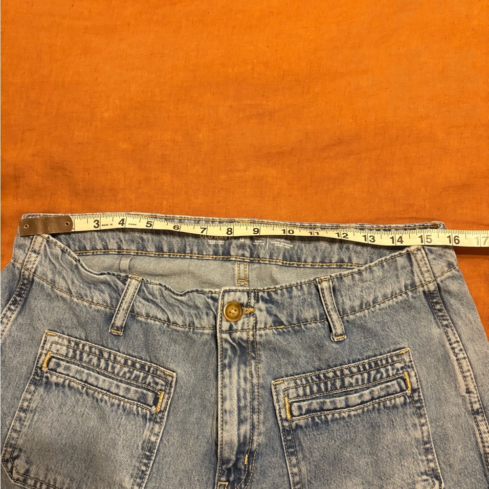 Old Navy Light Blue Wide-Leg Jeans - Picture 6 of 8